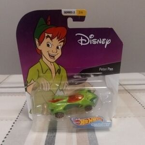 Hot Wheels Disney Character Cars Series 2 Peter Pan